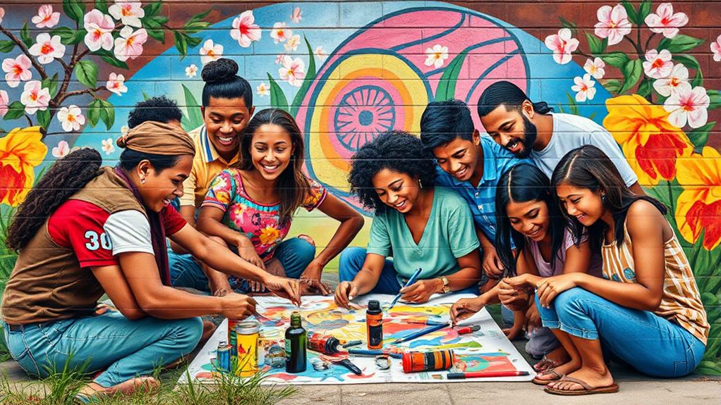 art fostering local identity